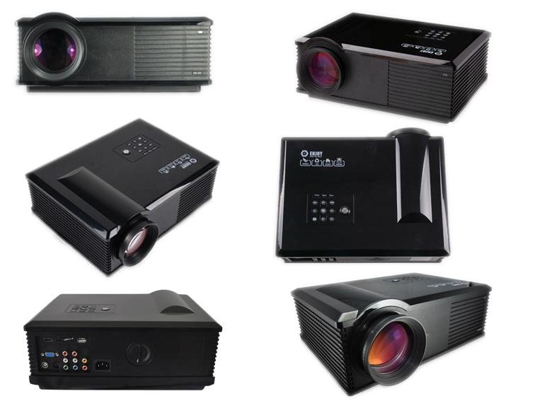 Good quality 3000 lumens LED video projector HDMI/SD/USB/PC for home cinema 2