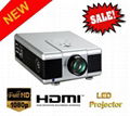 Full HD LED video projector with DVB-T