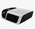 New arrival slim DLP mini projector short throw HDMI VGA USB SD 1