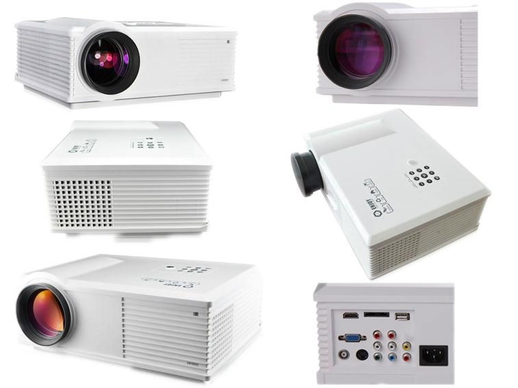 Low cost 1080p LED projector with USB/SD/HDMI port for home theater 5