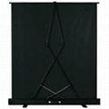 Projection screen Matt White 100 inch Portable Pull Up Manual projector screens 4