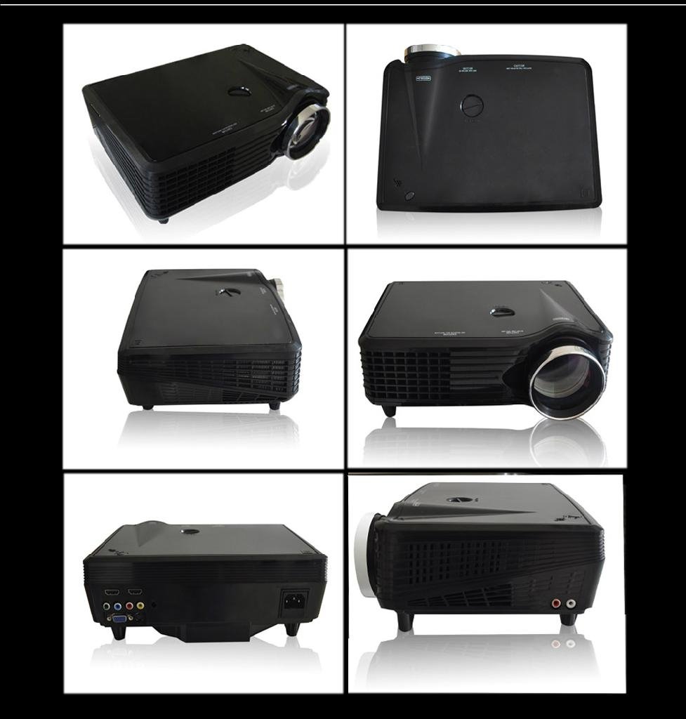 Good quality video Projector LED full HD HDMI1.4 TV tuner for home cinema 3