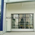 Transparent sectional door 3