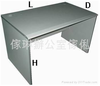 木枱+活动三斗木柜 3