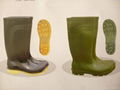 Half Boot Waterproof PVC safety Rain Boots 1