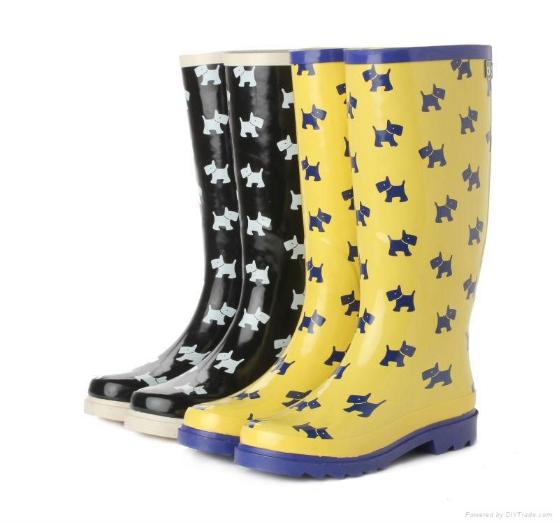 Waterproof PVC safety Rain Boots 2