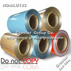 Pre-painted aluminum coil