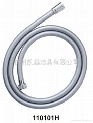 silver-shinys hosePlastic Tube Double lock Shower Hose Metal hose ACS,REACH Tube
