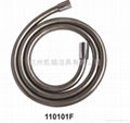 silver-shiny hosePlastic Tube Double lock Shower Hose Metal hose ACS,REACH Tube  1