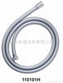 silver-shiny hose Plastic Tube Double lock Shower Hose Metal hose ACS,REACH Tube 1