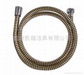 Silver hose Plastic Tube Double lock Shower Hose Metal hose ACS,REACH Tube 