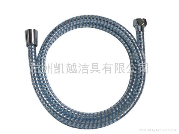 Silver hose Plastic Tube Double lock Shower Hose Metal hose ACS,REACH Tube 
