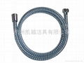 Silver hose Plastic Tube Double lock