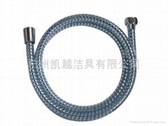 Silver hose Plastic Tube Double lock Shower Hose Metal hose ACS,REACH Tube