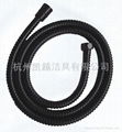 Silver hose Plastic Tube Double lock