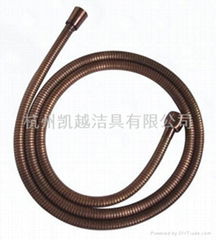 Shower Hose Stainless steel hose ACS,REACH Tube Silver hose Plastic Tube 