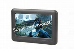 7-inch USB Powered LCD Monitor with 800 x 480 Pixels ,touch panel optional