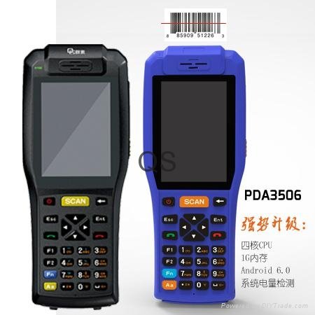工廠供6.0PDA 4核 800萬像素 手持智能PDA 1G8G QS3506 一件代發