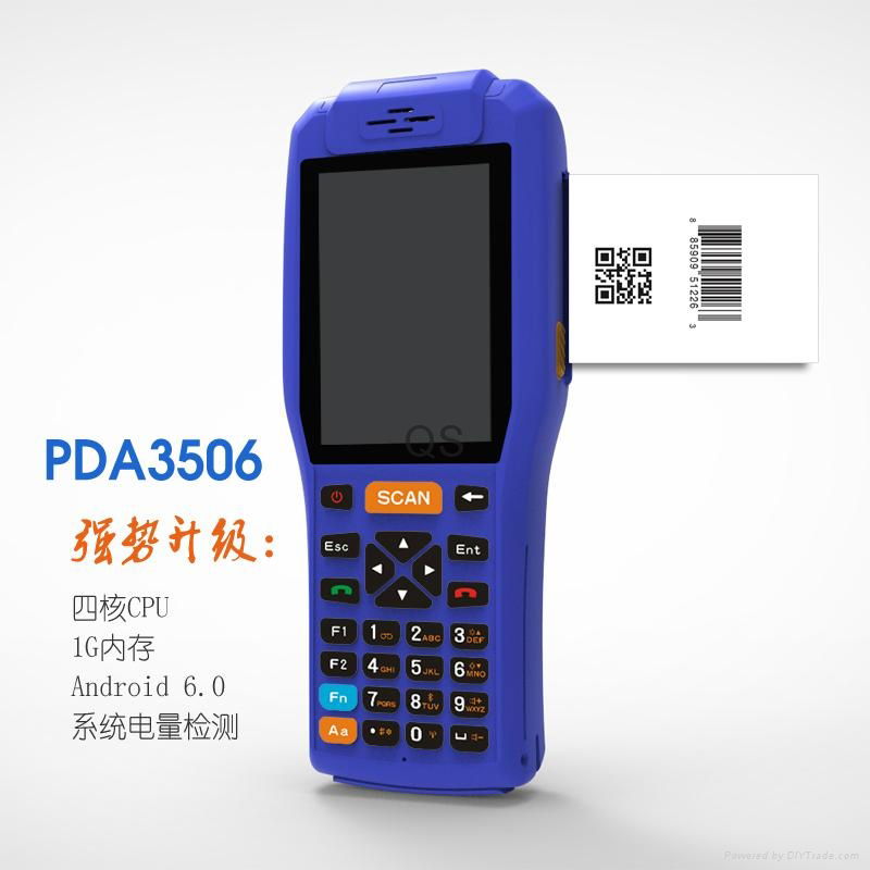 工廠供6.0PDA 4核 800萬像素 手持智能PDA 1G8G QS3506 一件代發 4