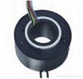 Through Bore Slip Ring Rotary joint Electrical Connector 