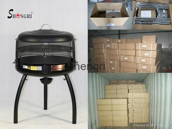 outdoor camping BBQ grill 4