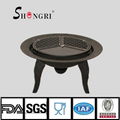 Cast iron fire pit