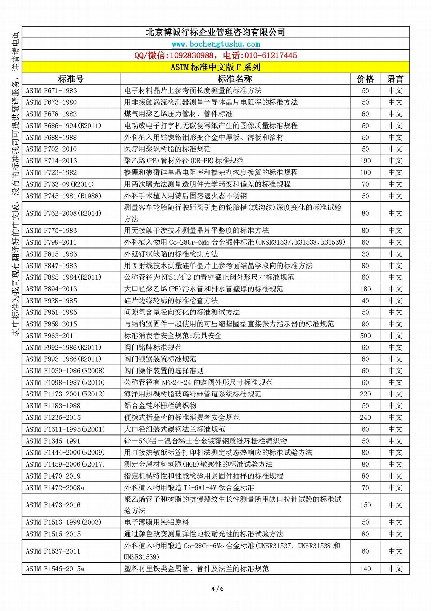 ASTM標準中文版F系列資料 2