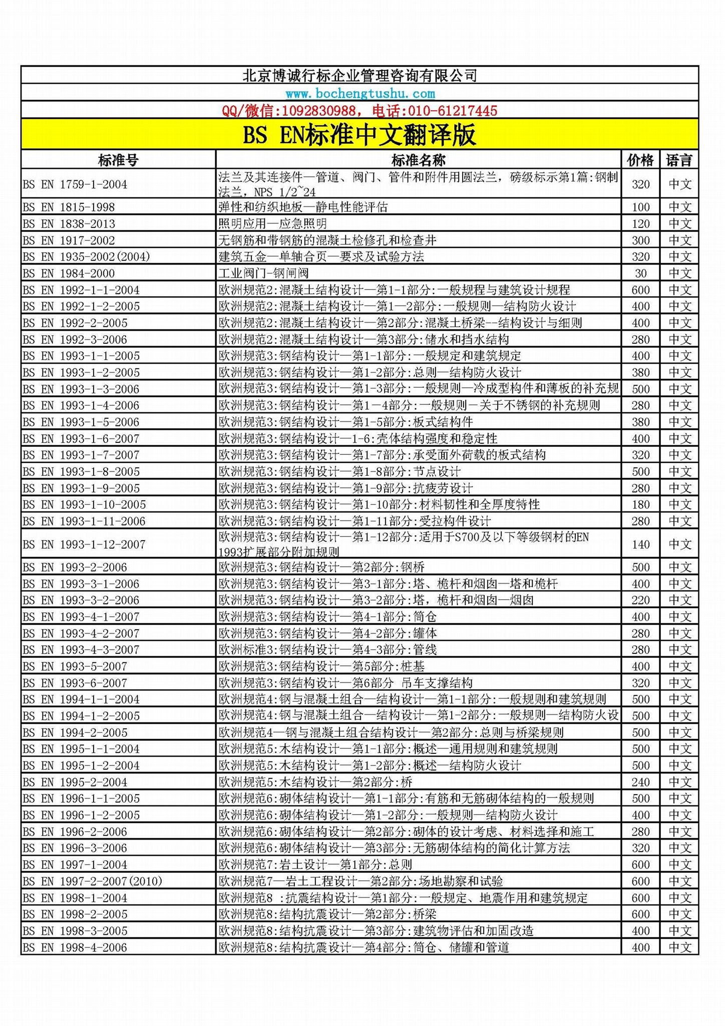 BS EN標準中文版資料 2