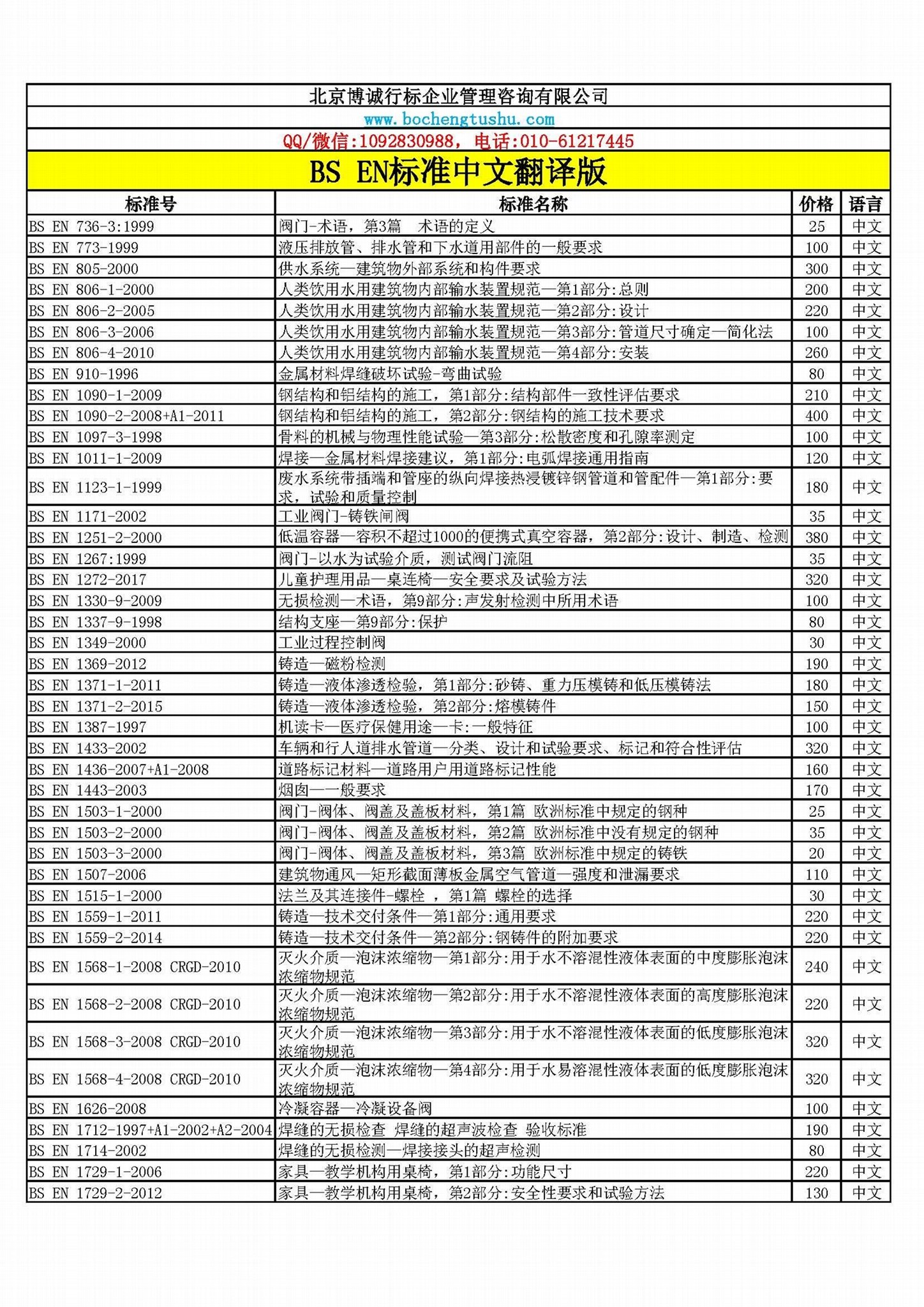 BS EN标准中文版资料 4