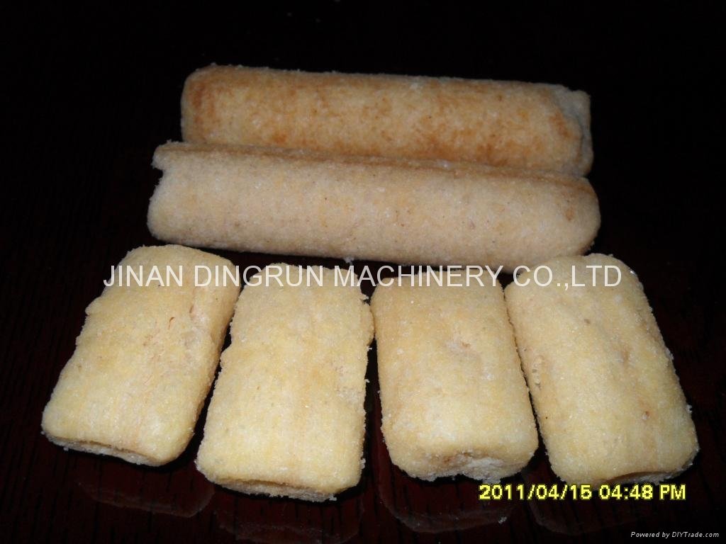 Core filling snacks food extruder plant 4