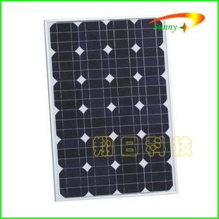 单晶硅太阳能电池组件50W