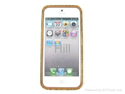 Apple iPhone 6 6S Handmade Genuine Zebra Wood With Button Wooden Case Cover  5