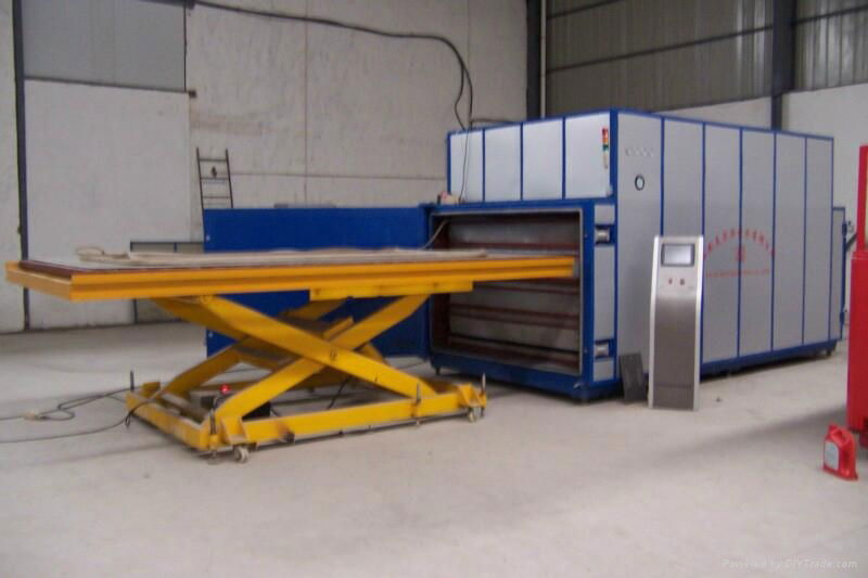 One step PVB lamianting glass machine 2