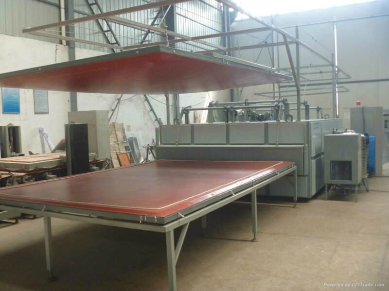 One step PVB lamianting glass machine 4