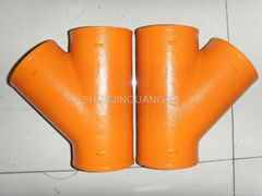 EN877 cast iron pipe fittings 