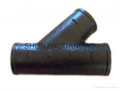 no hub cast iron pipe fitting ---ASTM A888