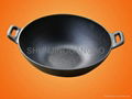 cast iron chinese wok 2