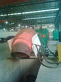 buttwelded steel elbow heat-making machine