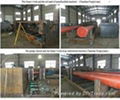 OD.2500mm 40mm thick carbon steel pipe bending hydraulic machine