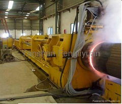 steel pipe and bar induction heating bending machine