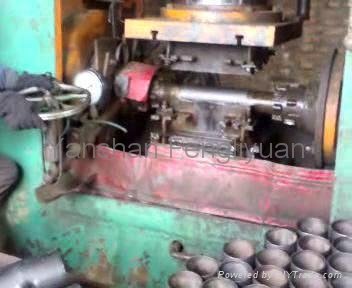  carbon steel tee cold forming hydraulic machine 2