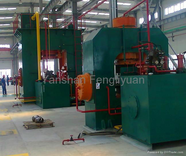  carbon steel tee cold forming hydraulic machine