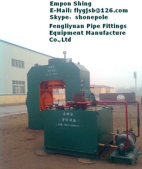  carbon steel tee cold forming hydraulic machine 4