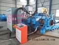 steel pipe and bar induction heating bending machine