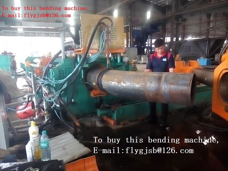 OD.2500mm 40mm thick carbon steel pipe bending hydraulic machine 5