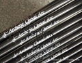 carbon fiber arrows with client's logo