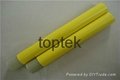 yellow fiberglass tubes 1
