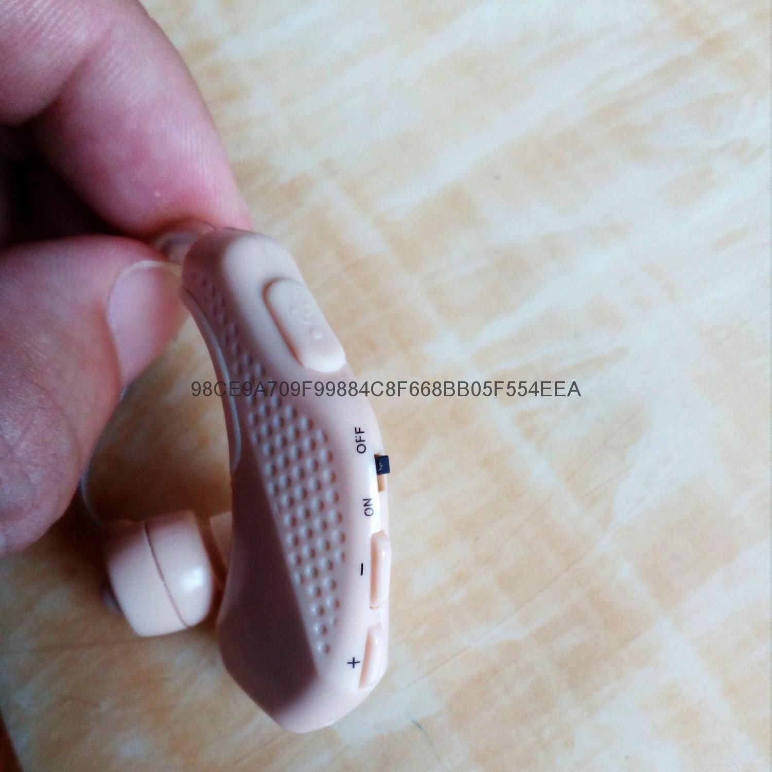 耳背式可充电助听器/老年人无线遥控器耳聋机 2