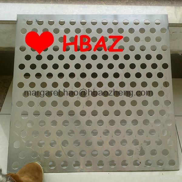 Perforated metal mesh