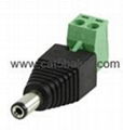 cctv power connector screw terminal 1